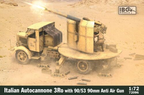 1/72 IBG 72096 3Ro Italian Autocannone 90/53 with 90mm Anti Air Gun - Picture 1 of 1
