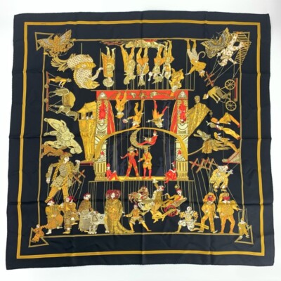 HERMES カレ90　 LE TEMPS des MARIONNETTEs s-l400.jpg