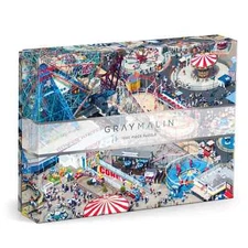 Gary Malin Coney Island 1000 Piece Jigsaw Puzzle Galison New