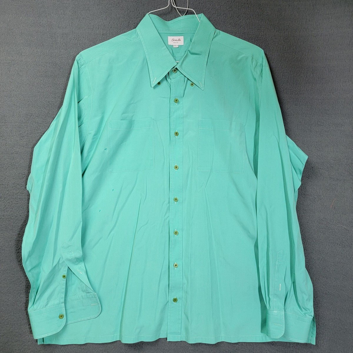 Hamilton 1883 shirt Men's Dress Shirt XXXL custom made