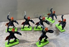 Britains Deetail - Moyen-Age Turkish Pedestrian Small Figurines Bundle Of 7