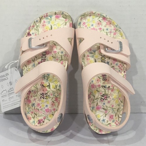 Birkenstock Toddler Sz 8 EU 26 Narrow Colorado Grained Lt Rose Sandals Y23-1008 - Picture 7 of 10