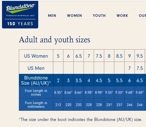 Foot Blundstone Shoe Sizing Blundstone #1977 Low Heel Elastic