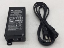 Phihong POE29U-1AT Gigabit POE Power Over Ethernet Injector 56V 30W