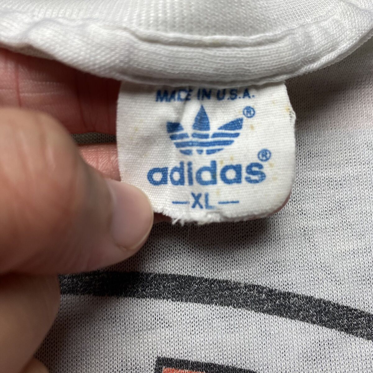 Vintage 80s RUN DMC ADIDAS RARE T-Shirt Size XL Rare New Vintage 80s RUN DMC ADIDAS RARE T-Shirt Size XL Rare New