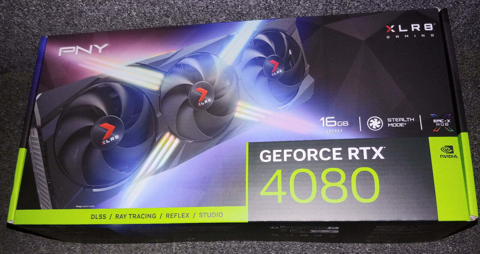 PNY GeForce RTX 4080 16GB VERTO Triple Fan