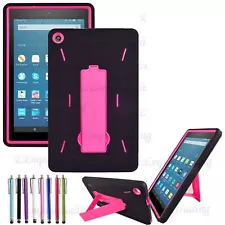 For Amazon Fire HD 8 2016 6th Gen Heavy Duty Hybrid Rugged Stand Case Cover