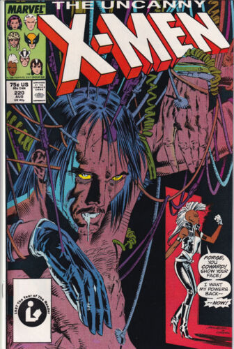THE UNCANNY X-MEN Vol. 1 #220 August 1987 MARVEL Comics - Naze - Picture 1 of 2