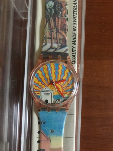 OROLOGIO SWATCH IL POETA GP 107 SWISS DESIGN GENT 1993 DA COLLEZIONE  PRIVATA | eBay