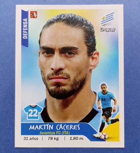 19 3r Brazil Copa America Fifa 219 Martin Caceres Uruguay Soccer Team Sticker Ebay