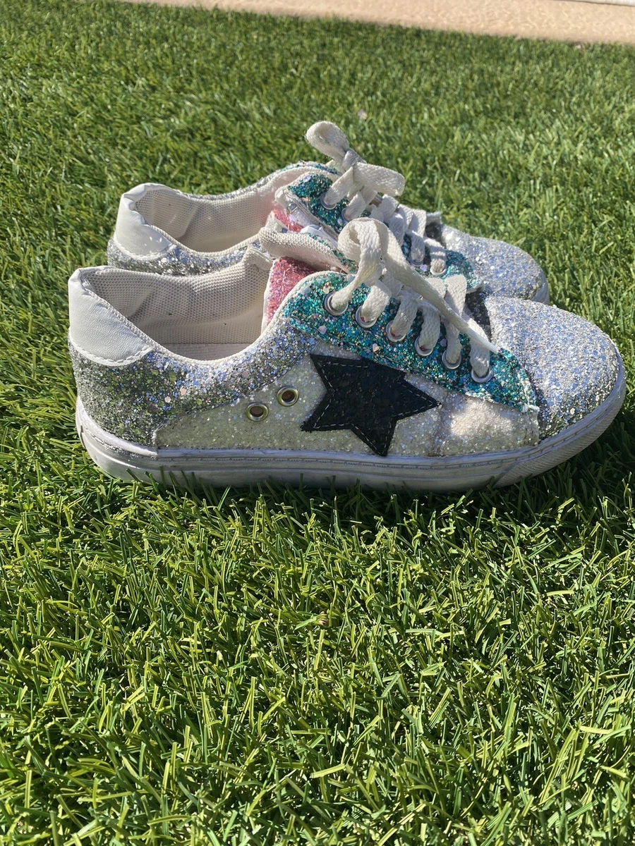 Lola and the boys glitter best sale sneakers