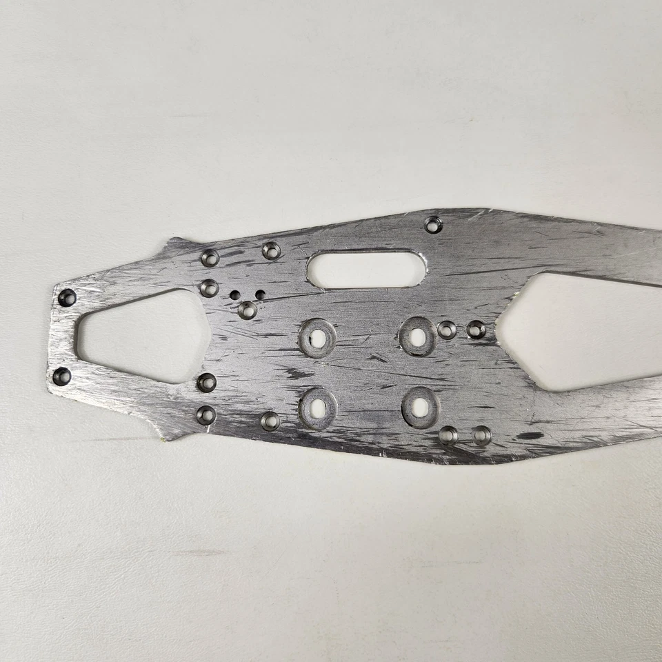 Mugen Seiki MTX-2 Nitro Touring Car Chassis Only Aluminum Metal Vintage Original - Image 2 of 4