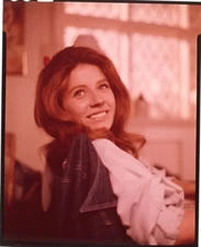 Patty Duke smiling porrtrait 1969 Me Natalie Original 5x4 Transparency