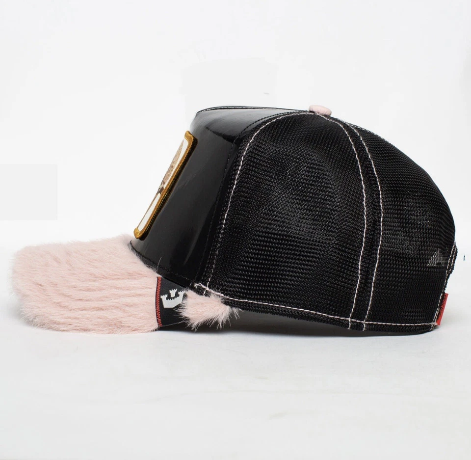 Goorin Bros Animal Farm Trucker Hat Limited Edition | Honey Bear | Kinky  - Image 3 of 4