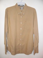 VOLCOM Mens L/S Button Up Shirt WHY FACTOR OX...
