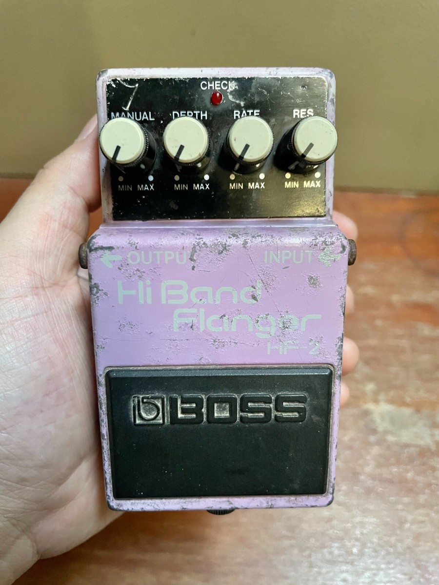 BOSS Hi Band Flanger HF-2 日本製 1989年 BOSS Hi Band Flanger HF-2 1989年 日本製