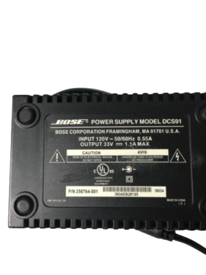 Bose Power Supply adapter for Lifestyle 18,28,35,38,48.AV18,AV28