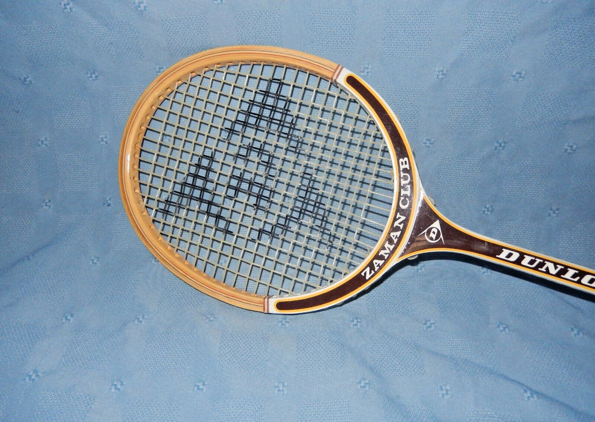 Vintage Dunlop ZAMAN CLUB Squash Racquet w/ Wilson