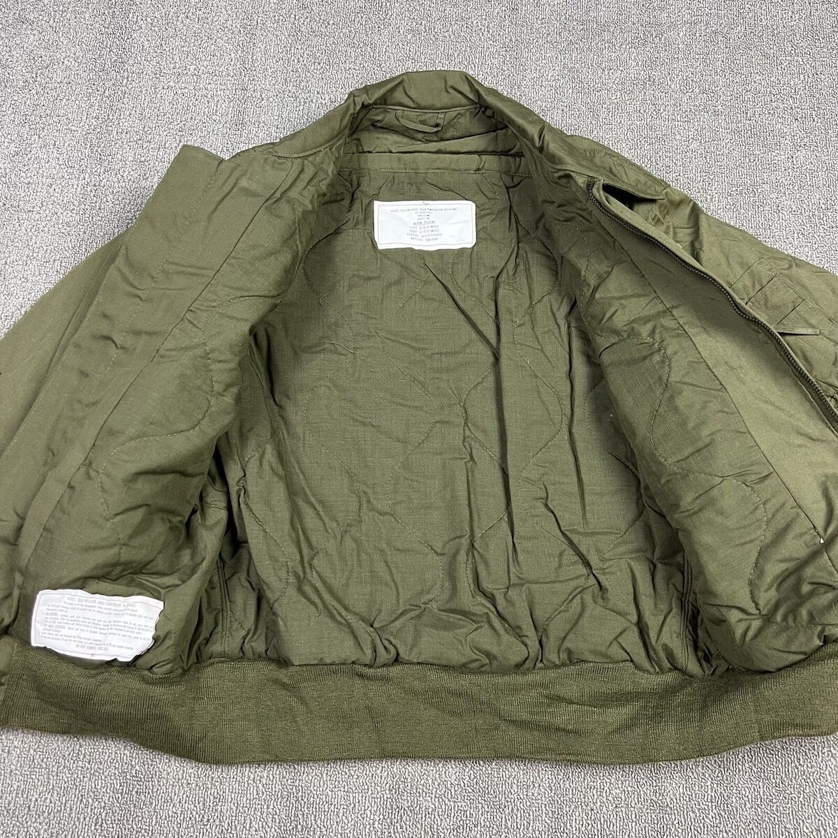 Vintage 80's US Military Tanker Jacket Cold Weather High Vintage 80's US Military Tanker Jacket Cold Weather High