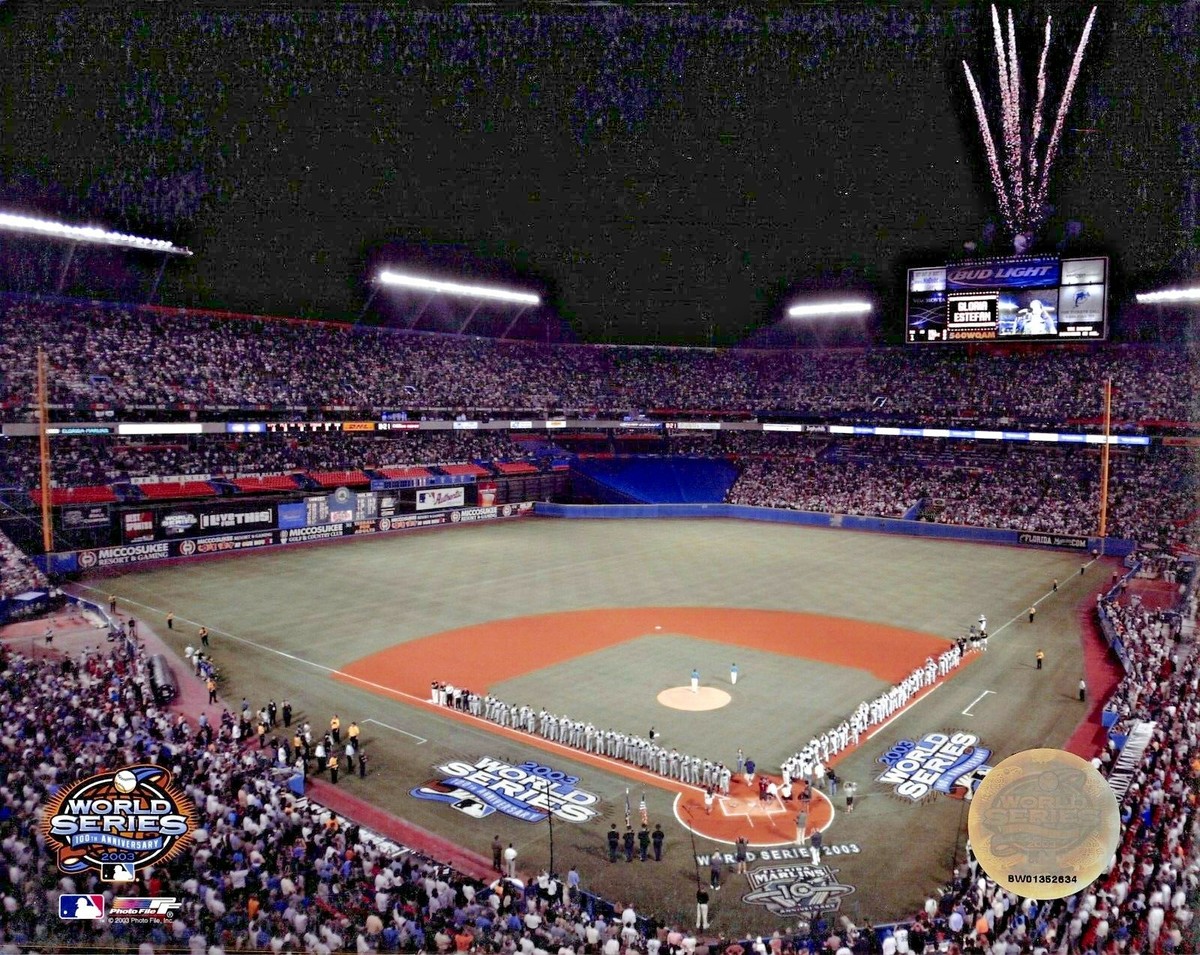 Pro Player Stadium Florida Marlins 2003 World Series 8x10 Photo