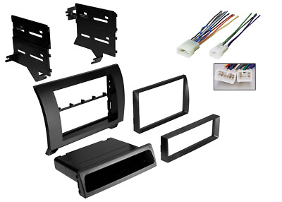 Double DIN or Single DIN Car Stereo Installation Kit for 2007-2013 Toyota Tundra