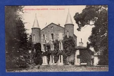 Hc * postcard / postcard: Chatillon-sur-Chalaronne - Château de Bissieux