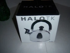 NICE COPCP STAINLESS HALOTK HALO BRUSHED STOVE TOP TEA WATER KETTLE 1.5QT POT