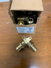 Rehau Everloc Fire pex fittings - 1"EV x 1" EV x 1/2" FPT Side Outlet Elbow