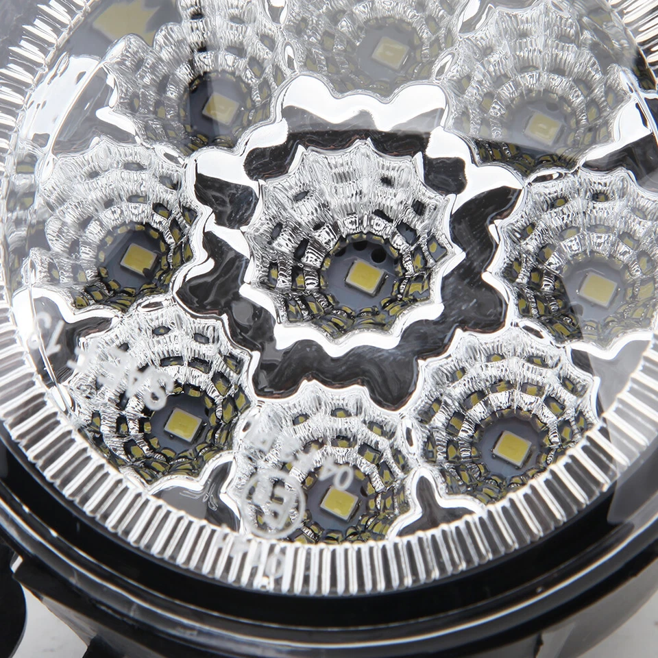 Пара светодиодных противотуманных фар с прозрачным бампером для Ford Transit Connect 2011–2017 годов выпуска - Изображение 3 из 4