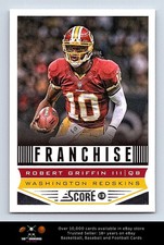 2013 Score FOOTBALL #298 Robert Griffin III