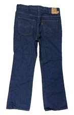 Vintage 1982 Levi  s 517 Bootcut Jeans Men  s 36x30 Measure 35x30 Orange Tab 20517