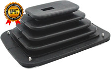 Quality Small Rubber Shifter Boot Kit Universal with Chrome Plate  Fits