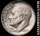 1947 Roosevelt Dime- Silver- Scarce High Grade Luster No Reserve #J4988