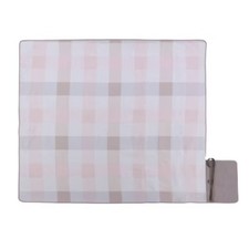 70"x80" Portable Outdoor Picnic Blanket - Pastel Plaid