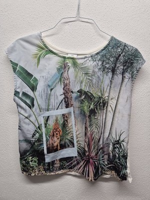 Paul Smith Tropical Tree Print T-Shirt M Mehrfarbig