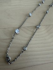 Retired Silpada Infinity Sterling Silver CZ S...