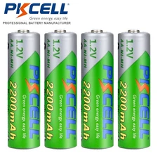 4pcs Pre-charged AA 2200mAh 1.2V Ni-MH Rechargeable LSD High Capacity Battery