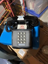 Telefono da scrivania elettrico western vintage a pulsante 