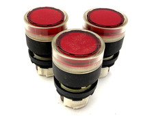 Lot of 3x Allen Bradley 800EP-LFA4 Illuminated Button