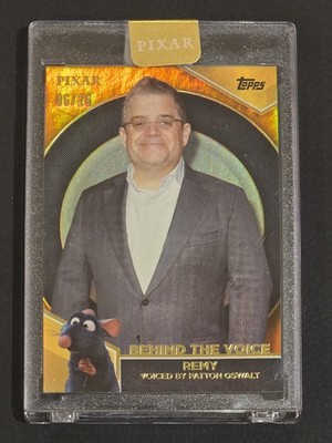 Behind The Voice 2025 Pixar Gold Patton Oswald REMY 06/25 Orange