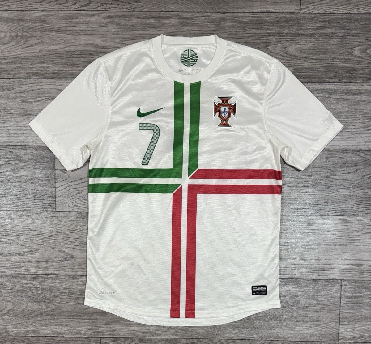 PORTUGAL 2012 2013 #7 ANDRE AWAY FOOTBALL SHIRT SOCCER JERSEY NIKE