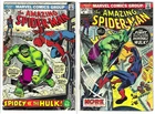 Amazing Spider-Man vol 1 #119 & 120 (MARVEL 1973) Incredible HULK -  Gwen Stacy