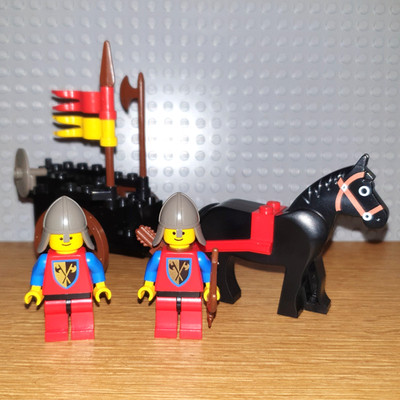 LEGO CASTLE LÖWENRITTER - 6022 - PFERDEWAGEN - TOP ZUSTAND!