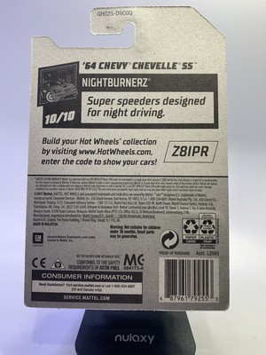 Hot Wheels Super Treasure Hunt 64 Chevy Chevelle SS - Magnus
