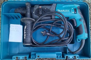 Makita HR2470FT Bohr-/Meißelhammer - Motor NEU - Lager NEU - Kohlen NEU gewartet