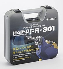 HAKKO FR301-82 DESOLDERING TOOL 2-pole Grounding Plug AC 100V with CASE New