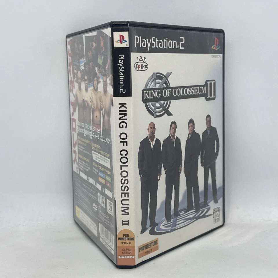 King of Colosseum II Two 2 Wrestling PS2 PlayStation Game Japan NTSC-J Free Post - Image 4 of 4