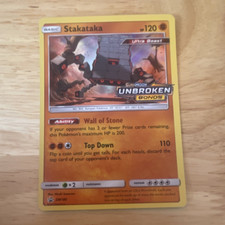 Pokémon TCG Stakataka SM180 Holo Promo Prerelease English 120 HP on eBay