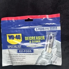 WD-40 Specialist Industrial-Strength Degreaser  EZ-PODS  5/CT  new 