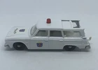 Vintage Lesney Matchbox 42 Custom Studebaker Police Car.